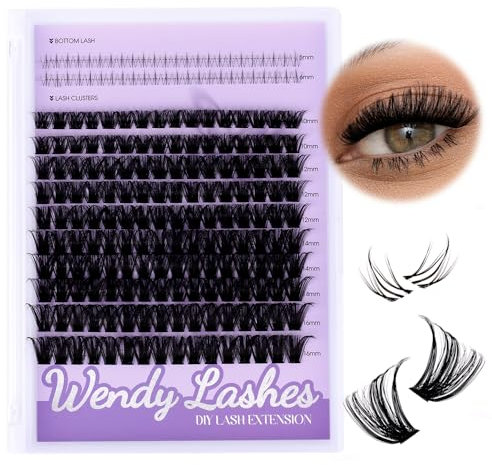 Faux Cils individuel Supérieurs et Inférieurs 0.07mm 100D Cils Individuels MIx10-16mm Cils Cluster Lashes pour Extensions de Cils DIY Lash Extensions avec Cils Inférieurs(100d-mix10-16)