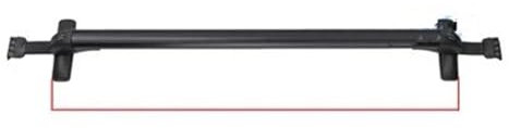 Dachgepäckablage Auto-Gepäckträger Querträger Dachträger, Querträger Üblicher Fahrradträger Aus Aluminiumlegierung Auto Mit Schloss Lade-Limousine Schrägheck Gepäckträger Querträger(Black F-F)