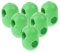 KITANDOVE 6 Stück Kletterseilnetz Schnalle Und Beschläge Kletternetz Zubehör Für Kletterseilverbinder Für Kinder Kinder Kletterseilverbinder Kinderspielzeug Abs Grün