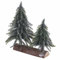 Xmas - Árbol de Navidad de Madera con Dos árboles
