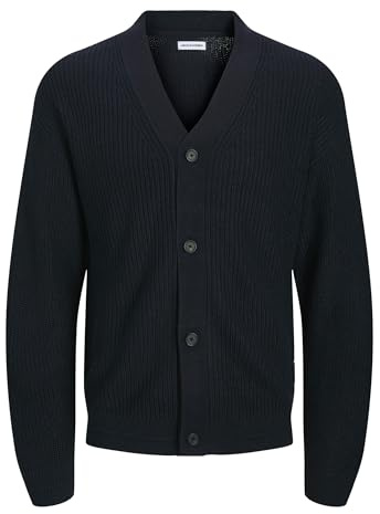 JACK & JONES Male Strickjacke Einfarbig Strickjacke