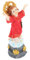 RORPOIR Jesus-Ornament Mini-Ostereier Park kleine Jesusfigur weihnachtsdeko bürodeko Schlafzimmer Dekoration bastelzeug Jesuskind Dekoration Jesus-Kind-Ornament Harz rot