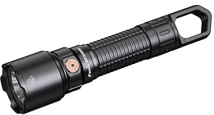 fenix WF25RM Wiederaufladbare Arbeits-/Industrie-Taschenlampe, 3000 Lumen, 370 m, max. 77 Stunden, leistungsstarker weißer Strahl, 500 mW UV-Licht, montierbare Ladeschale, IP68