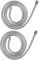 OSALADI Extensión De Manguera Para Grifo De Cocina De 2 M Tubo De Extensión De Grifo De Acero Inoxidable Boquilla Rociadora De Grifo Flexible Ahorra Agua Y Evita Salpicaduras.