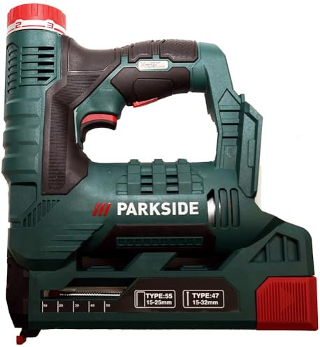 HEADNMORE® Bundle - 1 x PARKSIDE® 20V Akku Tacker PAT 20 + 1 x HEADNMORE® Schlüsselanhänger (ohne Akku)