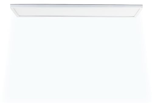 Brilliant Basic LED Aufbaupaneel | 25 x 96 cm | Wand- & Deckenpanel mit weißem Rahmen & neutralweißer Lichtfarbe (4000 K) | 24 W | 3200 lm | für jeden Raum | aus Kunststoff