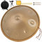 440 Hz 9 Töne 22 Zoll Handpan Instrument Handpan Music D-Moll erzeugt angenehme Resonanz Harmonic Percussion für Anfänger Sound Healing, Meditation, Yoga