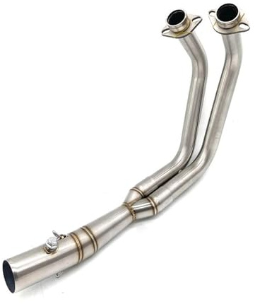 Motocicleta Silenciador Escape Para Kawasaki Para Vulcan Para S 650 650S EN650 Todos Los Años VN 650 Motocicleta Sistema Completo 51 MM Tubo Escape Deslizante Delantero Modificado