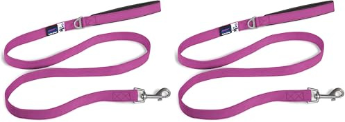 Basic Leash Fuchsia L (Packung mit 2)