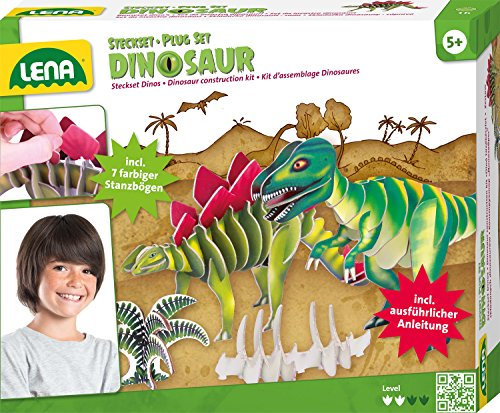 Lena 42644 Bastelset Steckset Dinos