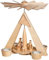 Rudolphs Schatzkiste Teelichtpyramide Christi Geburt Natur BxHxT 24,5x29x24,5cm NEU Pyramide Holzpyramide Seiffen Erzgebirge Weihnachten Wärmespiel Teelicht Lichter Figur Holz Flügel Kerzen