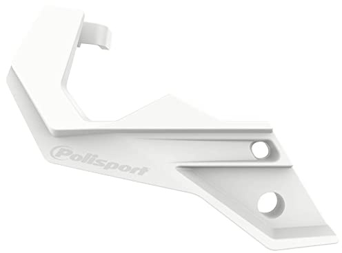 Polisport 8152400002 - Unterer Gabelschutz aus Schlag- und abriebfestem Polypropylen kompatibel mit Motorrädern Husqvarna, KTM, Gas Gas, SHERCO in Farbe weiß