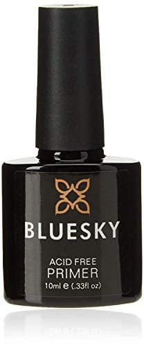 Bluesky PRIMER - ACID FREE 10ML, Nail Gel Polish UV LED Soak Off, BONDS GEL TO NAILS