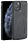 Molzar GripBig Series for iPhone 11 Pro Case, Built-in Metal Plate for Magnetic Mount, Works with Qi-certified Chargers, Compatible with iPhone 11 Pro, Black/Black