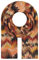 Majea Damen Halstuch Tuch Kopftuch Schal Damen-Schal Stola (880030) (Orange 52)
