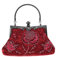 Ro Rox Marie Vintage 1920er Flapper Gatsby Peaky Blinders Party Abendhandtasche - Burgund