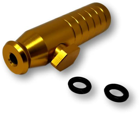 EKNA Snuff Bullet Boîte à tabac à priser en poudre pour catapulte V2 Doré
