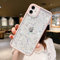 ZTUOK Compatible with iPhone 11 Case for Girls,Soft Slim Fit Full-Around Protective Cute Clear Sparkly Bling Star Phone Case Glitter Cover for iPhone 11 -Pink