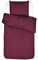 ESSENZA Bettwäsche Guy Uni Einfarbig Baumwolle Schlicht Elegant Bunt Renforcé, Größe:155 cm x 220 cm, Farbe:Cherry