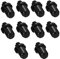 KERDEJAR 10 Paar DIY Audio Lautsprecher Schnallen Kunststoff Lautsprecher Grill Peg Ball Socket Fastener Schraube Teil Kit für Lautsprecher Zubehör