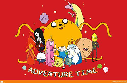 Adventure Time – Gruppen-Wandposter