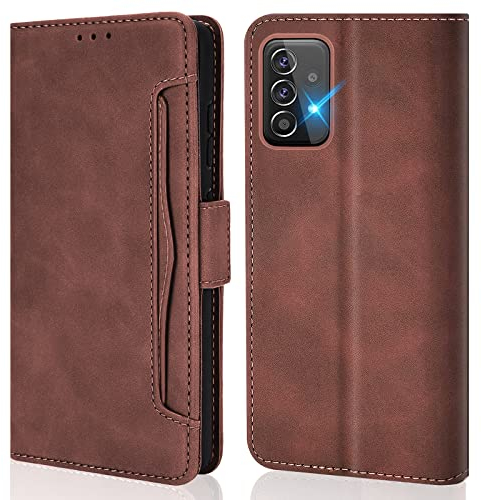 16Jessie für Samsung A52/A52s 5G Hülle Leder Handyhülle für Samsung Galaxy A52 Handytasche Flip Case Cover 360 Grde Schutzhülle für Samsung A52 5G Hülle Klappbar Lederhülle Standfunktion klapphülle