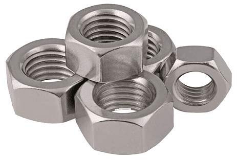CABLEPELADO Tuerca Hexagonal plana M6 diametro interior (28 uds) 6 mm Gris