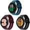 TOPsic Armband für Galaxy Watch 4 40 mm, Silikon, Sportband, 20 mm, Armbänder für Galaxy Watch 5 40 mm 44 mm/Galaxy Watch 5 Pro 45 mm/Galaxy Watch 4 40 mm 44 mm/Galaxy Watch 4 Classic 42 mm 46 mm