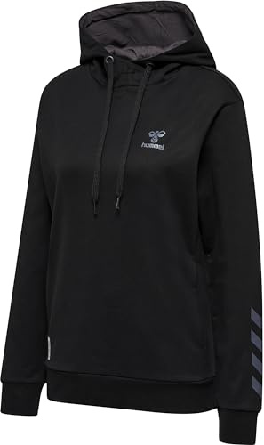 hummel hmlOFFGRID Hoody Damen Schwarzgrau, XS Damen