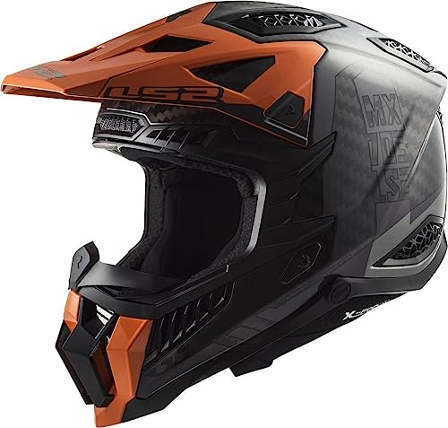LS2, Crosshelme motorrad X-FORCE Victory titanium orange, XL
