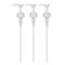 Lot de 3 distributeurs à pompe de 5 litres pour bidon de 5 litres – Dose de 4 ml idéale pour shampooing, alcool, huiles, etc. 38 mm