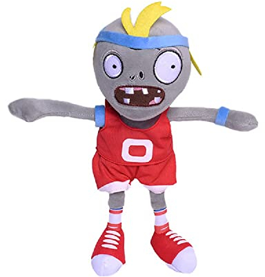 Pflanzen Vs Zombies Plüschtiere, Spiel Zombies gegen Pflanzen Gefüllte Puppen, Weichspielzeug für Kuscheltiere Kinder Tolles Geschenk 30cm (AN)