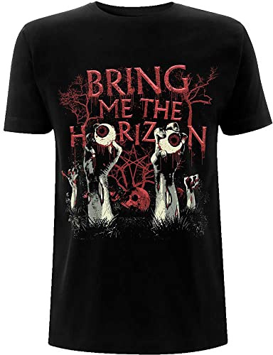Rock Off Bring Me The Horizon 'Graveyard Eyes' (Black) T-Shirt