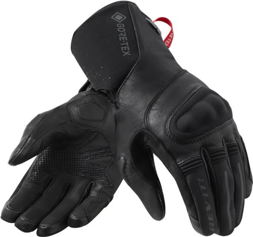 Revit Lacus GTX wasserdichte Motorradhandschuhe (Black,S)