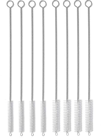 Straw Cleaner Brush for Stanley Mug, 8Pcs Drinking Straw Cleaner Brush for Stanley 30oz 40oz Tumblers,Reusable Straw Cleaning Brush for Stanley Tumbler Accessories