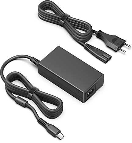HKY Alimentatore di rete per laptop HP 2023 Envy 17T Premium Business Laptop, HP Envy 17t-cr000/HP Envy x360 15 pollici/HP 2023 ProBook 450 G9 G10 Laptop Type C Esterno AC Adapter Charger Charger