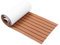 Cocoarm Self-Adhesive Decking Pad 45x240cm Non-Slip EVA Marine Boat Flooring Mat EVA Flooring Mat Boat Flooring Decking Decorative Pad for Motorboat RV Yacht Kayak Surfboard (light