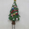 TERESA'S COLLECTIONS Weihnachten Deko,80cm,Weihnachtsbaum Outdoor Solar,Metall Weihnachtsbaum Solar für Weihnachtsdeko,Weihnachtsdeko Aussen mit Grüne Weihnachtsbaum