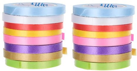 Beaupretty 5m Dekorative Curling Party Favors Bänder Hochzeit Ballon String Rollen Zufällige Farbe
