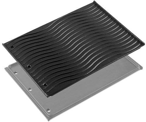 56040 56041 Grill-Ersatzteile für Napoleon Prestige 500 Prestige Pro 500 Built-in lex 485 605 730 Series P500RSIBPSS-3 BIP500RBNSS-3 BIPRO500RBPSS-3 Reversible Gusseisen Grillplatte