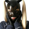 Sexy Latex Maske mit Perücke Sklave Fetisch Maske BDSM Maske Handgefertigt Lassen Atemlöcher Vollmaske für Halloween Maske Cosplay Maskerade SM Paar Sex Toys Extrem Bondage Maske Männer Und Frauen