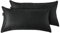 Cloudpillo Kissenbezug 40x80-2er-Pack Premium Kissen Cover mit Reißverschluss, Atmungsaktive Baumwolle, Antibakteriell, Ultra Weich, Langlebiger Luxus, Kopfkissen Hülle, Mitternachtsschwarz