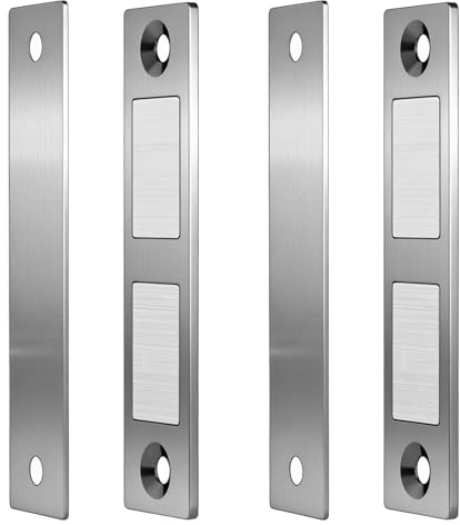 Gjinxi Magnetischer Schrankverschluss, 4er Pack Magnetischer Türverschluss | Ultra Dünner, für Küchenschränke, Schubladen, Kleiderschranktüren