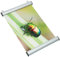 DELIGHT DISPLAYS® Posterhalter Posterleiste Alu DIN B1 Quer 1000 mm Silberfarben