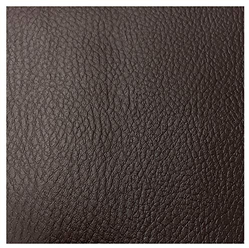 ggm® Kunstleder PVC Trend, Breite 140 cm, Meterware, Farbe dunkelbraun