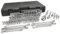 GearWrench 110 Pc. 1/4, 3/8 & 1/2 Drive 6 & 12 Pt. Mechanics Tool Set, Standard & Deep, SAE/Metric - 89058