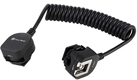 Easy Hood 1.6ft TTL Off-Camera Flash Speedlite Sync Cord for Sony Alpha A9 II A7R IV A7 A7R A7S A7II A7III A7RII A7RIII A7SII A6600 A6100 A6500 A6400 A6300 Camera with Multi Interface MI Shoe