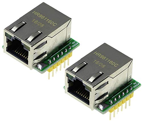 2pcs USR-ES1 W5500 Chip New SPI to LAN/Ethernet Converter TCP/IP Mod