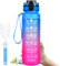 LEHOM 1L Trinkflasche - BPA-freie, auslaufsichere Sportflasche Wasserflasche Fahrradflasche für den täglichen Gebrauch