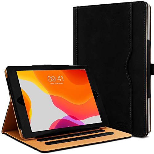 Karylax - Étui Housse de Protection Intégrale pour Tablette Apple iPad 10.2 Pouces (iPad 9ème/8ème/7ème Génération), Housse Support pour iPad 10.2 2021/2020/2019- Noir